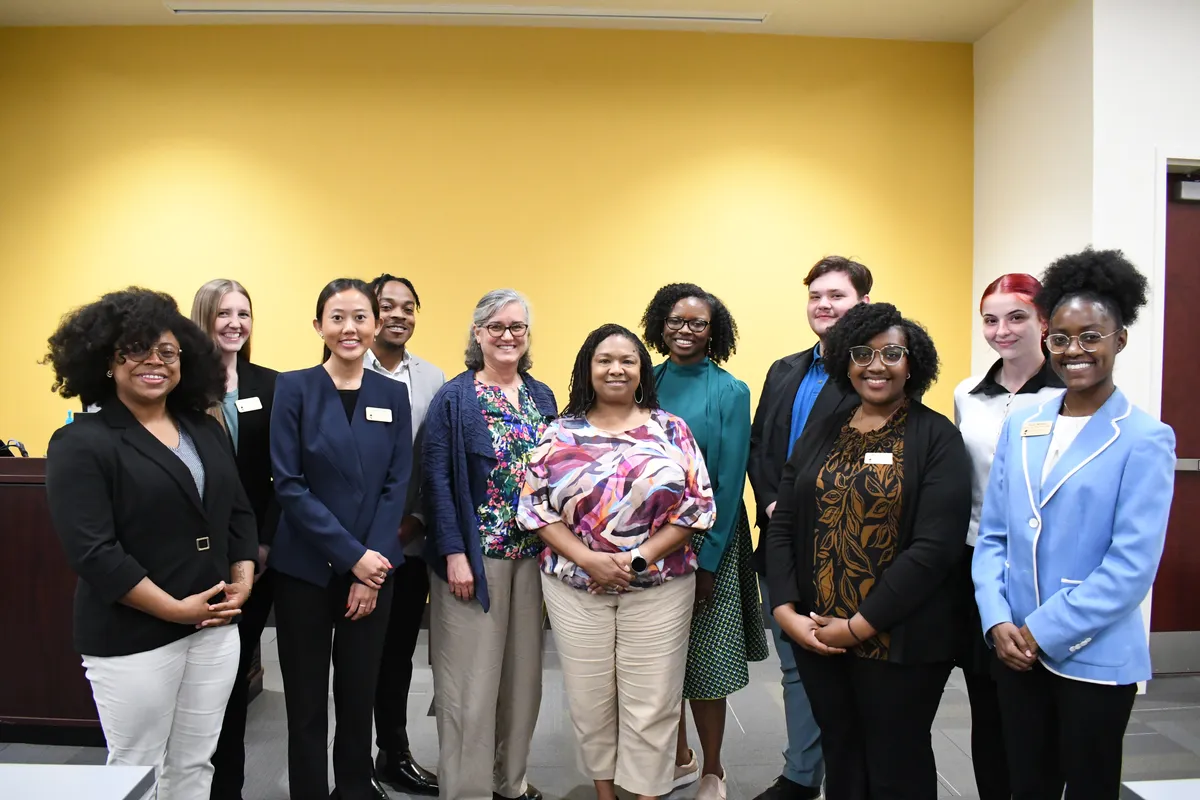 Southern Miss GTEC program participants gathered for a group portrait